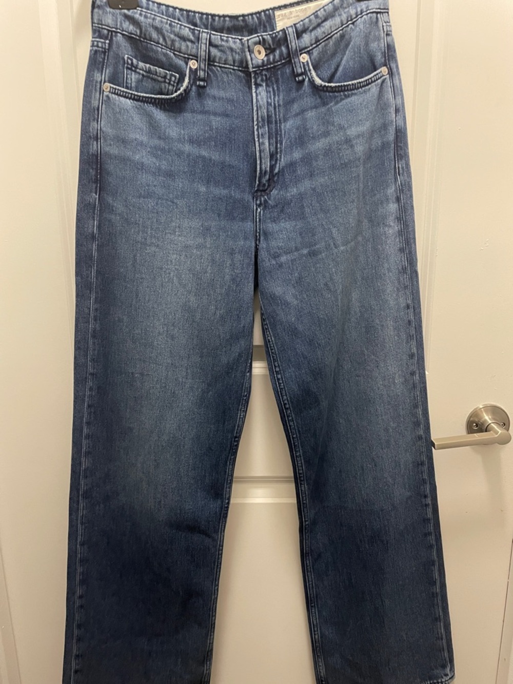 rag & bone “the logan” wide leg jeans